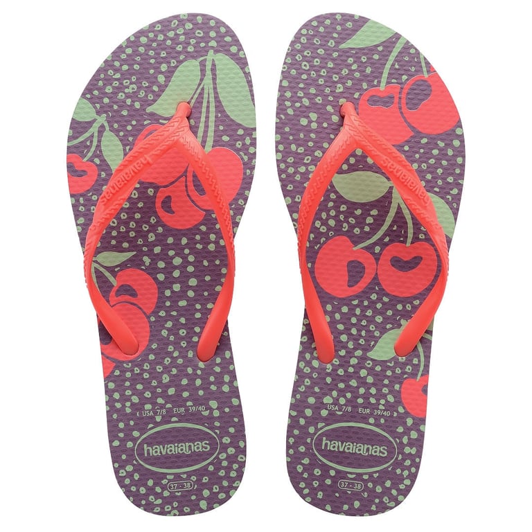 Chinelo Havaianas Fantasia Style Roxo Iris 33/34