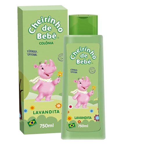 Colônia Cheirinho De Bebê Lavandita 750ml