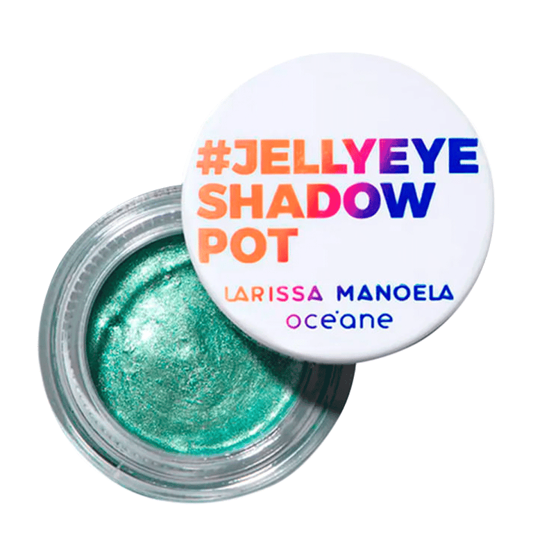 OCEANE SOMBRA GEL JELLY EYESHADOW POT DRAGON LARISSA MANOELA VERDE 4 G x 1