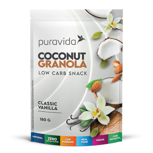 Coconut Granola Puravida Classic Vanilla 180g