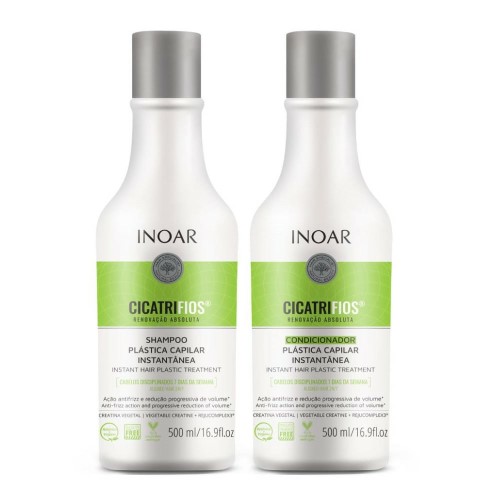 Inoar Duo Cicatrifios Kit - Shampoo + Condicionador