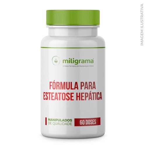 Fórmula para Esteatose Hepática (gordura no fígado) 60 Doses