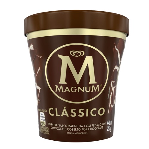 Sorvete Kibon Magnum Clássico 440ml