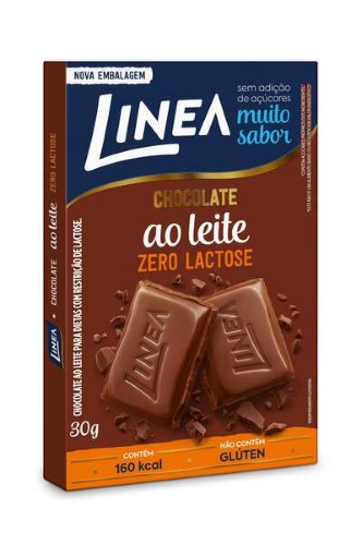 Chocolate Linea Zero Lactose Zero Açúcar 30g