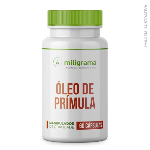 Óleo de Prímula 500mg 60 Cápsulas