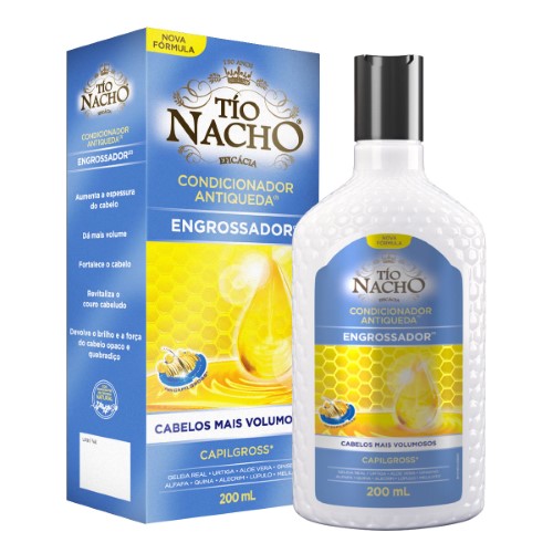 Condicionador Tío Nacho Antiqueda Engrossador com 200ml