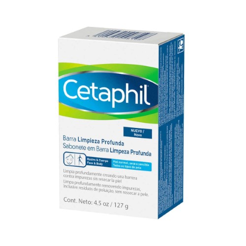 Sabonete Barra Cetaphil Limpeza Profunda 127g