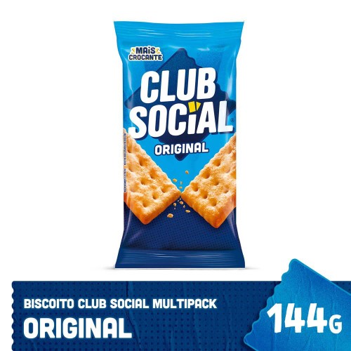 Biscoito Club Social Original 24g 6 unidades