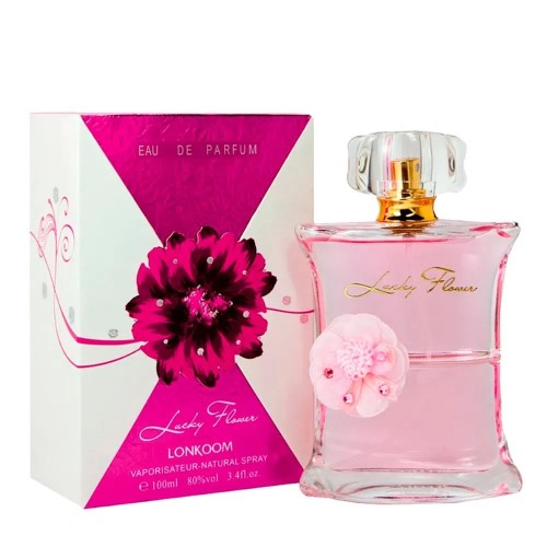 Perfume Lucky Flower De Lonkoom Eau De Pafum Feminino 100 ml