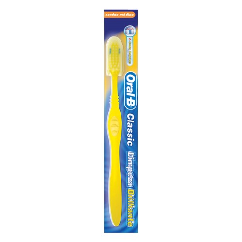 Escova de Dente Oral-B 123 Limpeza Brilhante Macia com 1 unidade