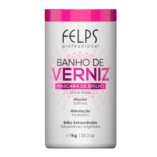 Felps Xmix Banho de Verniz - Máscara Capilar Hidratante