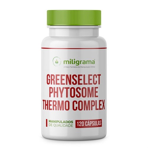 Greenselect Phytosome Thermo Complex com Selo de Autenticidade 120 Cápsulas