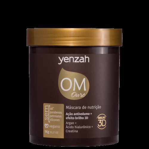 Yenzah Máscara de Nutrição OM Ouro