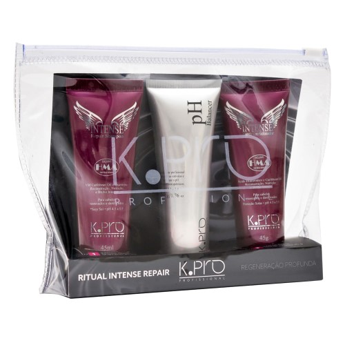 K-Pro Ritual Intense Repair Kit - Shampoo + pH Balancer + Condicionador