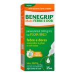 Benegrip Multi Febre e Dor gotas com 15ml