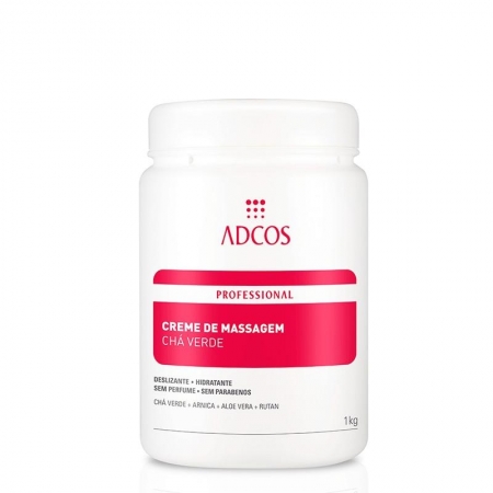 Adcos Creme De Massagem Cha Verde 1Kg - Adcos