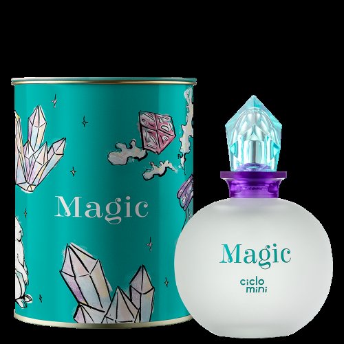 Perfume Ciclo Cosméticos Forever Magic Deo Colônia Lata - Perfume Feminino 100ml