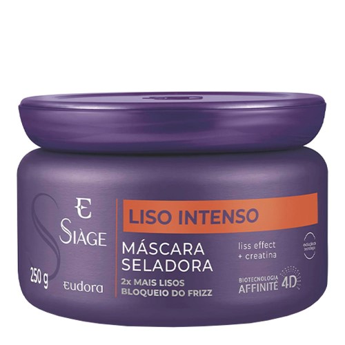 Máscara Capilar Seladora Siàge Liso Intenso 250g