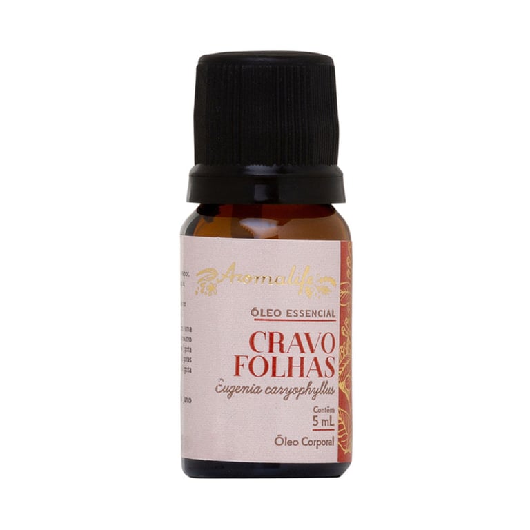 Óleo Essencial de Cravo Folhas 5ml – Aromalife