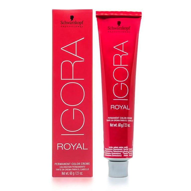 Coloração Igora Royal - Schwarzkopf - 6.63 Louro Escuro Marrom Matte - 60g