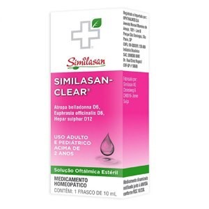 Similasan - Clear Similasan Solução Oftálmica Colírio 10ml