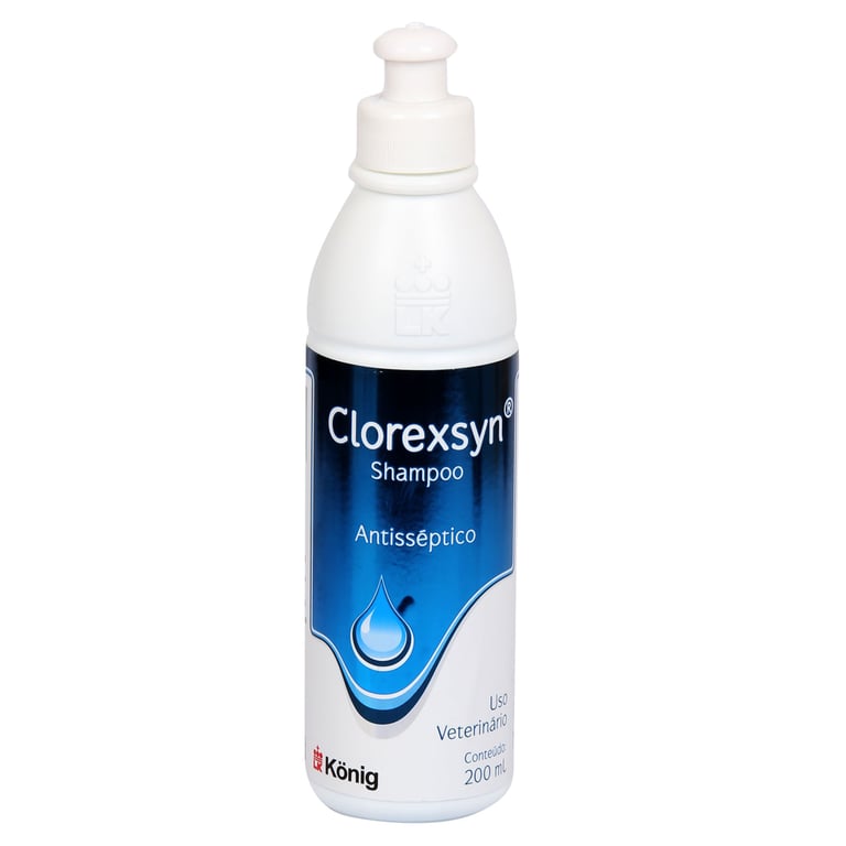 Shampoo Antisséptico Clorexsyn König 200ml