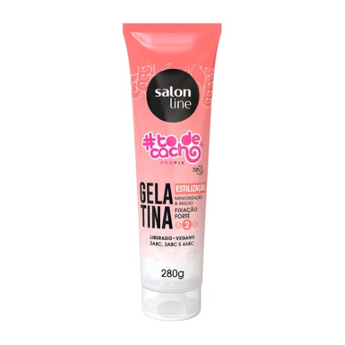 Gelatina Fixação Forte Salon Line #To de Cacho Estilização 280g