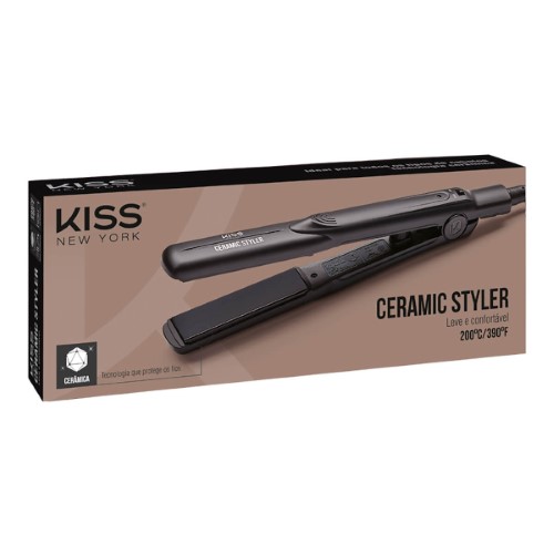 Prancha Kiss NY - Red Pro Ceramic Styler