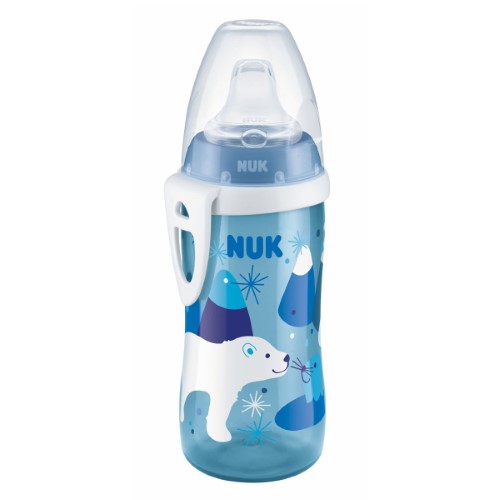 Copo Antivazamento Nuk Active Cup 12+ Meses Boys Cores E Desenhos Sortidos 300ml