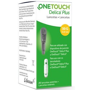 Onetouch Delica Com 25 Lancetas