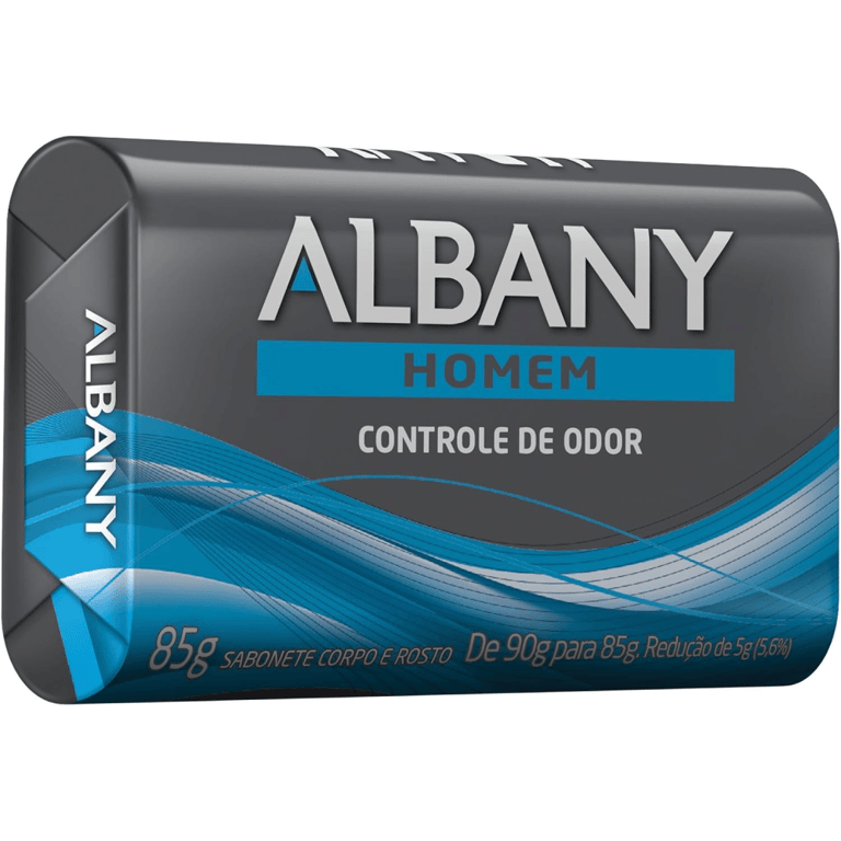 Sabonete Albany Homem Controle de Odor 85g