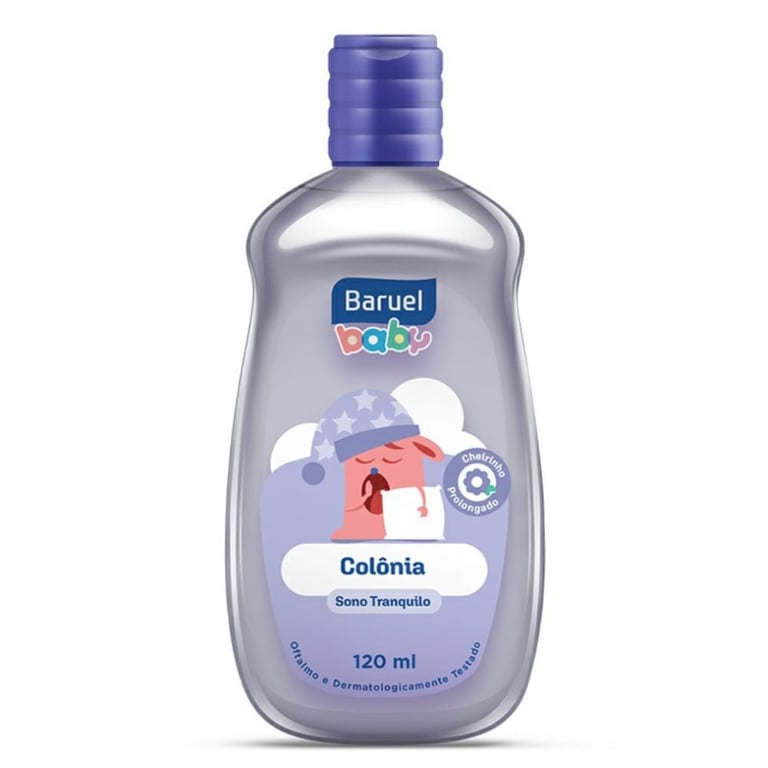 Colônia Infantil Baruel Baby Sono Tranquilo 120ml