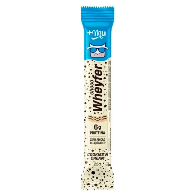 WHEYFER BARRA CHOCOLATE COOKIES AND CREAM 25 G x 1