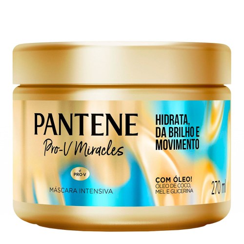 Máscara Intensiva Pantene Pro-V Miracles Hidrata com 270ml