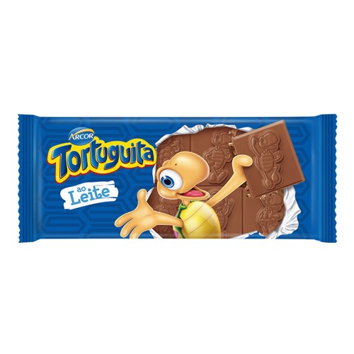 Chocolate Arcor Tortuguita Sabor Chocolate ao Leite 100g