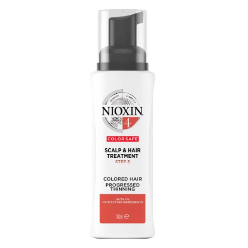 Leave-In Nioxin Sistema 4 Scalp & Hair Color Safe Cabelos Coloridos com 100ml