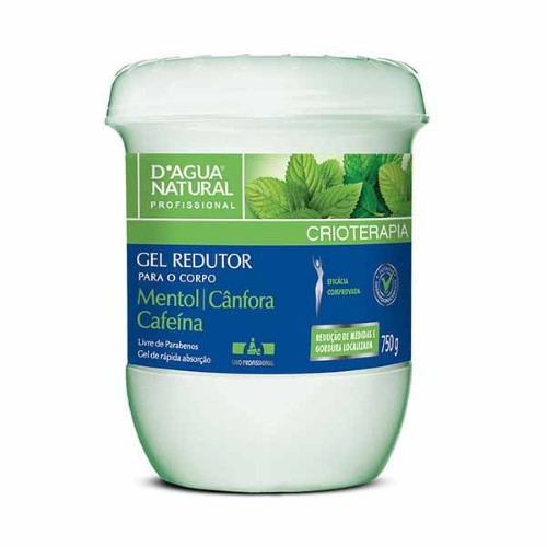 Gel Redutor Corporal D´Agua Natural 750G