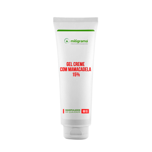 Gel creme com Mamacadela 15% 60g - Tratamento da Vitiligo