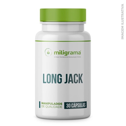 Long Jack 400mg 30 Cápsulas Estimulante Sexual