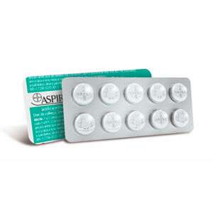 Analgésico Aspirina 500mg Com 10 Comprimidos