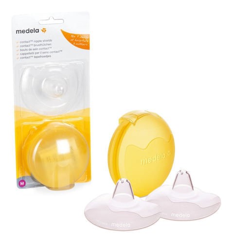 Protetor de Mamilo de Silicone Medela P 16mm 2 Unidades