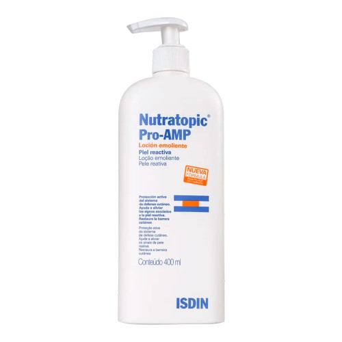 Loção Emoliente Isdin Nutratopic Pro-AMP 400ml