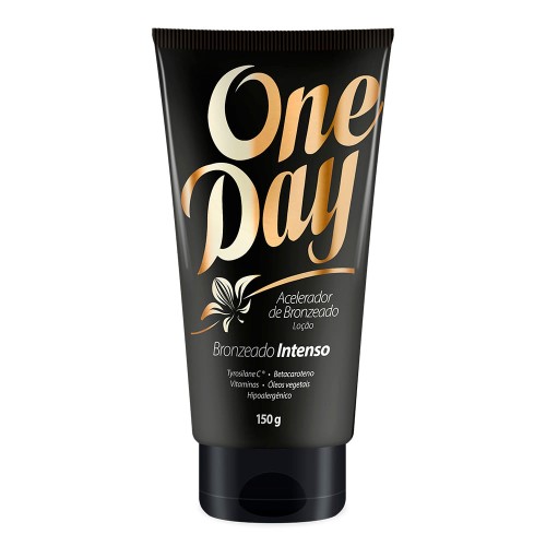 Acelerador de Bronzeado Loção One Day com 150g