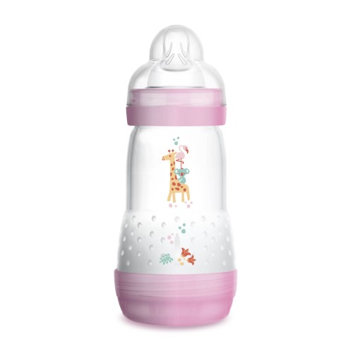 Mamadeira Mam First Bottle Rosa 260ml