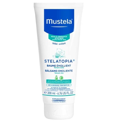 Bálsamo Emoliente Mustela Stelatopia 200ml