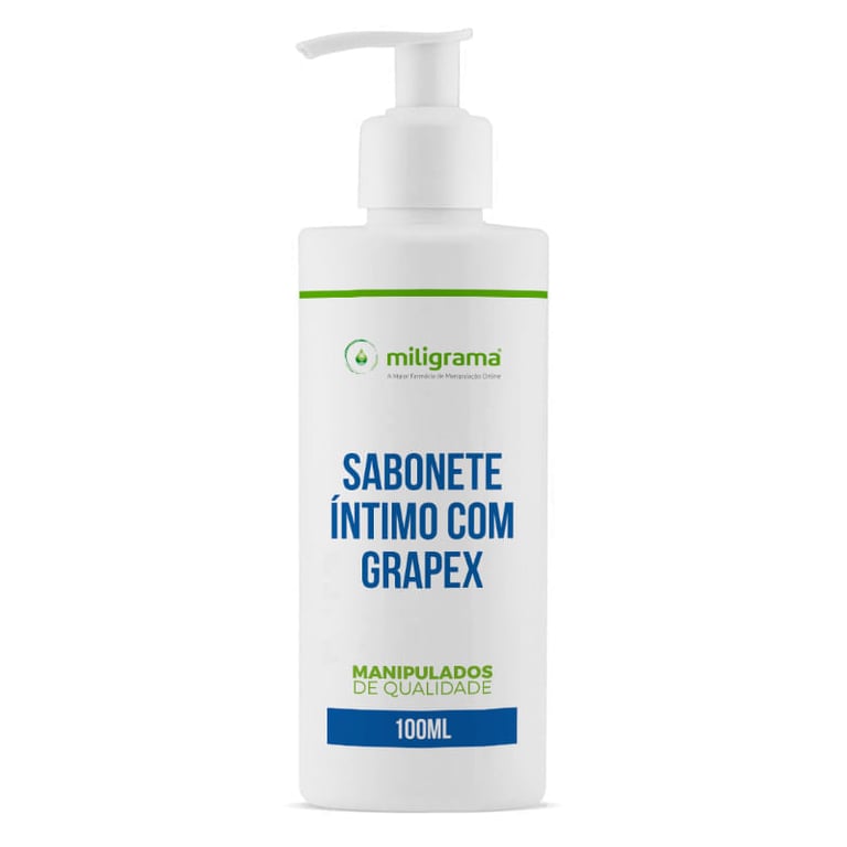 Sabonete Íntimo Com Grapex 100ml Miligrama