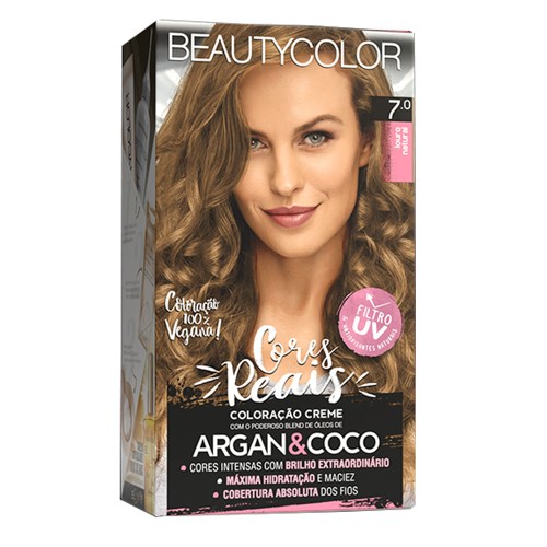 Tintura Beauty Color 7.0 Loiro Natural