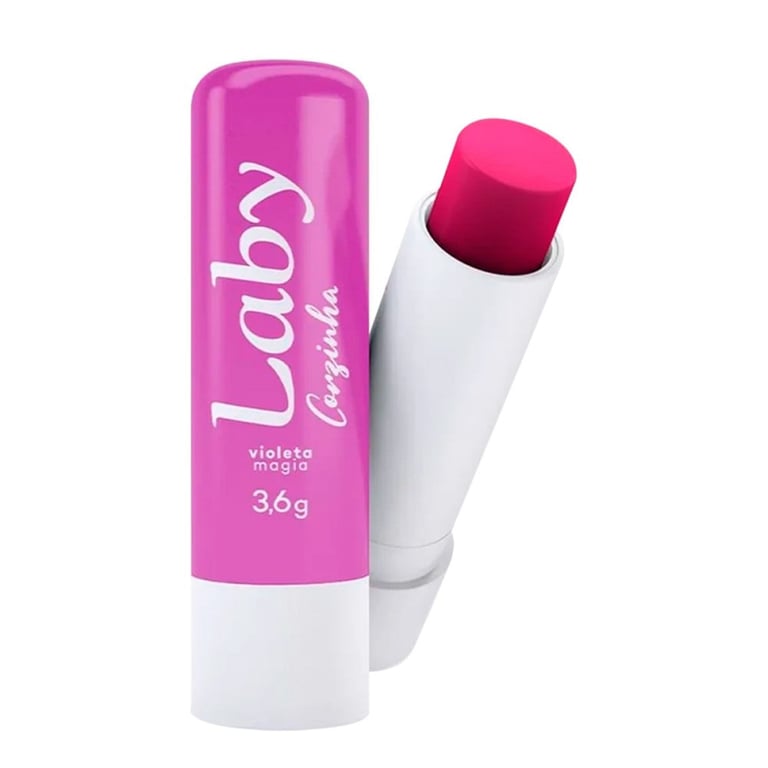 Protetor Solar Labial Laby Corzinha FPS15 Violeta Magica 3,6g