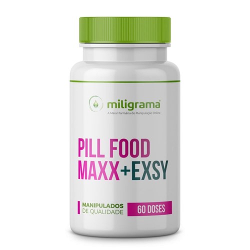 Pill Food Maxx Turbinado com Exsynutriment 60 Doses