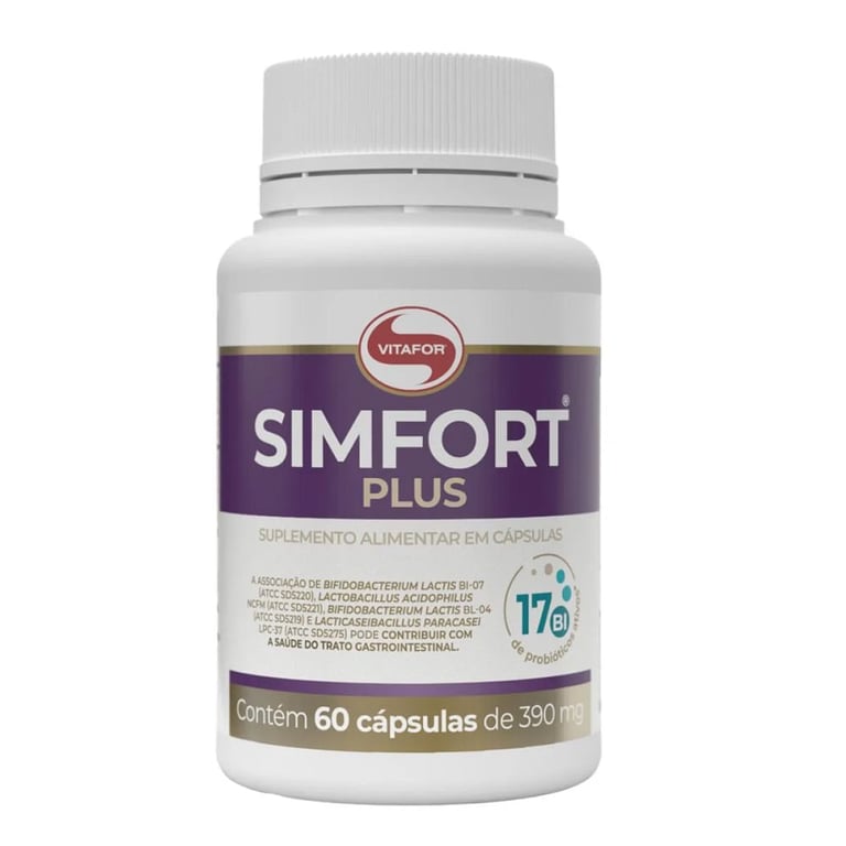 Suplemento Alimentar Vitafor Simfort Plus 60 Cápsulas